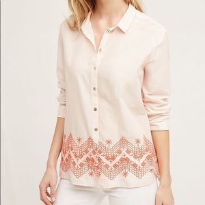 NWT Anthropologie Mayflower Buttondown